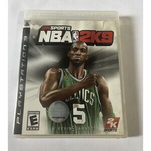 NBA 2K9 (Sony PlayStation 3, 2008) Tested Kevin Garnet Cover